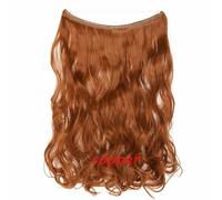 20 IN Finte Capelli Estensione Invisibile Filo Sintetico N Clip one piece 64