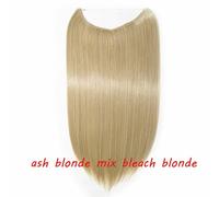 20 IN Finte Capelli Estensione Invisibile Filo Sintetico N Clip one piece 64