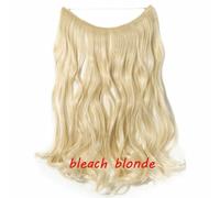 20 IN Finte Capelli Estensione Invisibile Filo Sintetico N Clip one piece 64