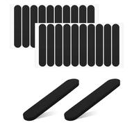 20 inserti riduttori per cappelli, inserti per cappelli per una vestibilità più piccola, riduttore aderente per cappelli, nastro autoadesivo in schiuma per uomini e donne, berretti, nero