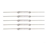20 interruttori magnetici in vetro, normalmente aperti, NO 2 pin, con vetro da 14 mm x 2 mm, per uso a bassa tensione in progetti elettronici e IoT