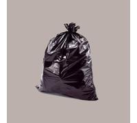 20 Kg Sacco Immondizia Nero Rifiuti 50+30x120 cm Spessore 0,8