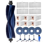 20 Kit di Accessori Ricambi per eufy Omni C20 Robot,1 Spazzole Principali,4 Panni, 4 Filtri, 6 Sacchetti per la Polvere, 4 Spazzole Laterali,1 Piccolo Spazzolino per la Pulizia