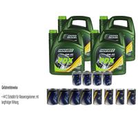 20 L fanfaro olio motore Pdx 5W40 Api Sn / Sm / Cf 12xMANNOL Perdita Fermata