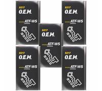 20 L MANNOL 4 Litri Olio ATF O.E.M. 8217 Per Cambio Automatico