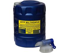 20 L MANNOL MN8210-4ME ATF Multivehicle Olio Per Cambio Automatico + Rubinetto