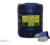 20 L MANNOL Olio Motore 2 Tempi Plus API TC + Rubinetto