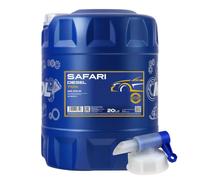 20 L MANNOL Olio Motore Safari 20W-50 API SN/CH-4 Engine Oil Incl. Rubinetto