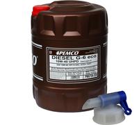 20 L PEMCO Diesel G-6 Uhpd 10W-40 Eco Api CI-4 / Sl olio motore Incl. Rubinetto