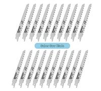 20 lame per sega a sciabola R644D in HCS per Bosch Dewalt, Makita, per legno, plastica, 150 x 19 x 0,9 mm