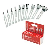 20 LAME SGORBIA STERILI BISTURI PEDICURE AURORE PROFESSIONALE ESTETISTA (N° 15)