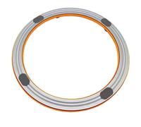 20" Lega anteriore, plastica posteriore, tavolo da pranzo giradischi per Heavy Duty girevole 360 °, Lazy Susan cuscinetto rotante (Alloy Orange, 50cm/20in)