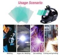 20 lenti di ricambio trasparenti per saldatura progettate per la maggior parte d