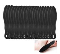 20 lime per piedi, pietra pomice professionale per pedicure, non richiede pulizia, spazzola usa e getta per rimuovere calli e pelle morta (nero)