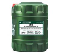 20 Litri FANFARO SPX 10W-30 API SN ACEA A3/B4 Olio Motore