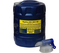 20 Litri MANNOL Hydro HV ISO 68 HVLP Olio Idraulico Inclusa Valvola Di Scarico