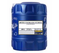 Mannol Motocicletta 4 Tempi HD 20W50 Moto Olio Motore 20 Litro Jaso Ma / MA2