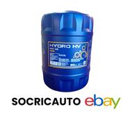 20 Litri Olio Idraulico Iso 46 OIL-PARTS HYDRO ISO HV 46 Antiusura Antischiuma