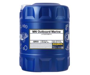 20 Litri Olio Motore Mannol Fuoribordo Marine 2 Tempi Misto Barca - Due