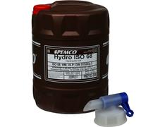 20 Litri Originale PEMCO Olio Idraulico ISO 68 Hydro HLP 68 Inclusa Valvola