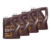 20 Litro (4x5L) Mannol 5W-30 Energy Comby Ll Motoren-öl BMW LL-04 VW MB 229.51