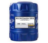 20 Litro mannol 4-Takt Powerbike 15W-50 olio motore 7832 Api Sn Jaso Ma / MA2