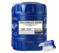 20 Litro mannol Longlife 508/509 0W-20 olio motore Oil Api Sp (RC) Acea C5