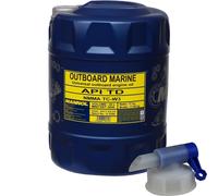 20 Litro mannol olio motore Fuoribordo Marine Api TC Oil Incl. Canale di Scarico