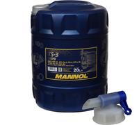 20 Litro Mannol olio motore TS-3 Fatt 10W-40 Api CH-4/CG-4/CF-4 / Sl Incl.