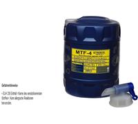 20 Litro Mannol Olio per Ingranaggi MTF-4 Cambio 75W-80 Incl. Canale di Scarico