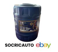 20 LT Olio Motore Mannol 15W40 TS-4 SHPD SAE 7104 ACEA E7 API CI-4 PLUS CH-4