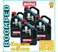 20 LT olio motore MOTUL SPECIFIC 5W30 9.55535/03 STELLANTIS FPW9.55535/03 04MO80