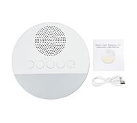 20 Luce morbida del rumore bianco Luce notturna a 3 velocità a 3 velocità regolabile il sonno ricaricabile USB così tanto include suoni fetali onde piovose