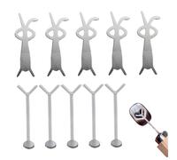 20 magneti Cateye per unghie a forma di cuore coniglio e orso in metallo per smalto in gel Cat Eye per kit manicure fai da te.