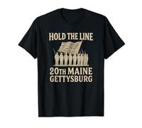 20 ° Maine Tenere la Linea - Gettysburg Tribute Maglietta