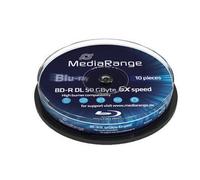 20 MediaRange BD-R DL 50GB 6x BluRay blu ray vergini MR507 Cake box da 10 pezzi