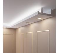 Listello per Illuminazione Indiretta LED, Profilo LED OL-45 Weiß