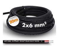 20 Metri Lapp 0023986 ÖLFLEX Solar XLS-R T 2 X 6Mm² Cavo Solare Doppio