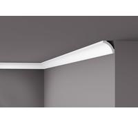 20 Metri Modanatura Modanature Soffitto - B5 Nomastyl Profilo Piatto 50x50 MM