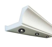 20 Metri Wandstuck Listelli per Spot Illuminazione Indiretta XPS OL-61 Weiß
