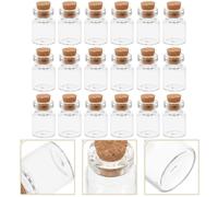 20 mini bottiglie dei desideri piccoli barattoli dei desideri ciondoli per