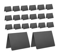 20 mini lavagne per alimenti, piccole lavagne per alimenti, etichette per alimenti, cartelli per matrimoni, bacheca, panetteria e vendita al dettaglio, 10 x 7,5 cm