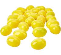 20 mini limoni finti gialli, frutta in schiuma di plastica, frutta come decorazione per casa, feste, artigianato, fotografia, accessori decorativi (3-6 cm)