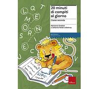 20 minuti di compiti al giorno. Per la classe seconda