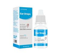 20 ml di gocce auricolari per la cura dell'otite media, gocce per il dolore all'orecchio, prurito, otite acuta, infezione batterica, rimozione, trattamento, pulizia del cerume