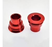 20 mm 2 mm di distanziatori anteriori per distanziatori anteriori Collari compatibili con i modelli Exc Exc Exc-W XCF-W 2017-2023 adatti a Fe TX 250-501(Red Rear)