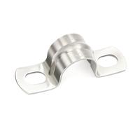 Ø 20 mm collari per tubi FamlTol 10 pcs U-Fascette Stringitubo Acciaio Inox fascette metalliche stringitubo Per il fissaggio di grandi tubazioni dell'acqua e del gas