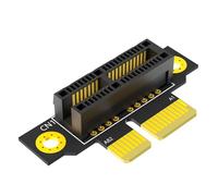20 Mm PCIe 1x Reser Card Card 90 Gradi Estensione Estensori Per 1U Server Piccoli Computer Caso Da Maschio A Femmina