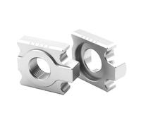 20 mm Slider a regolamento della catena motociclistica Compatibili con XC XCF XCW SX SXF Exc Excf 125-530 Modelli FITS TC TE TX FC 125-450 Bike GIKES REGALUTTORE DI TENSIONE GIOVANI(Silver)
