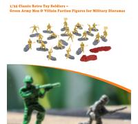 20 modelli di soldati in scala 1/35 unici per la decorazione della casa